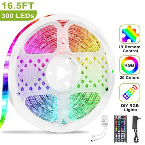 300 LED Strip Lights with Remote Control for Home