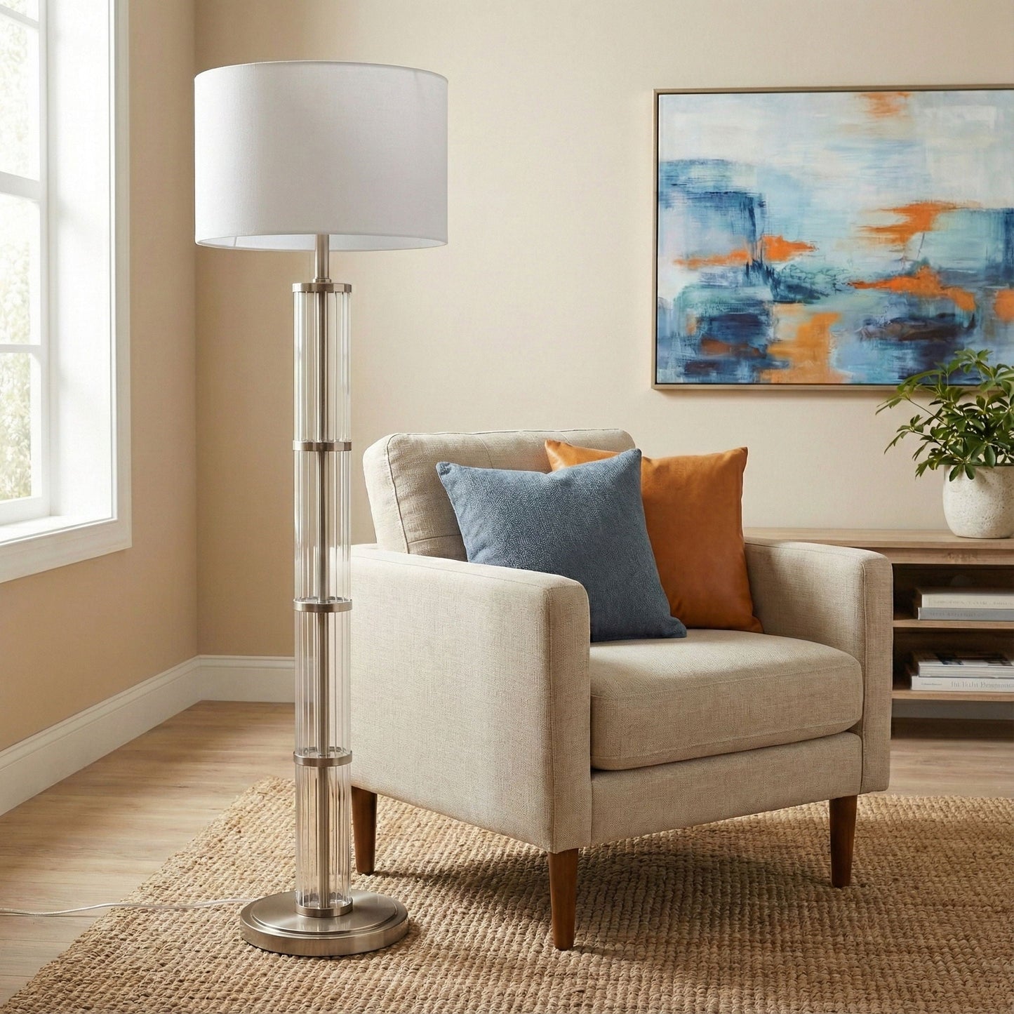 Nimbus Floor Lamp with 3-Way Rotary Switch