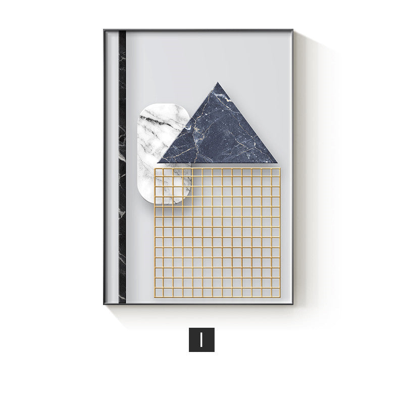 Abstract Geometric Canvas Wall Art for Home Decor