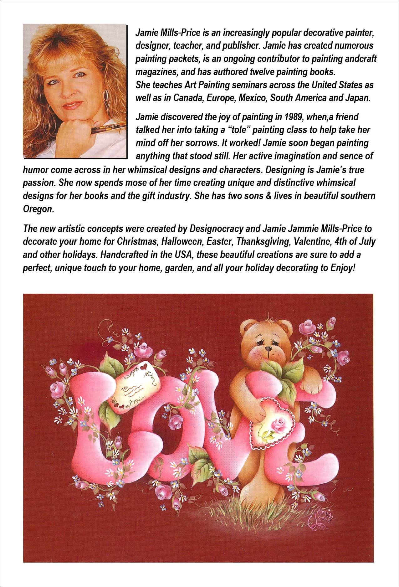 A Season of Sweet Christmas Holiday Door Decor by Jamie Mills-Price - Christmas Decor - 8611079H-MP