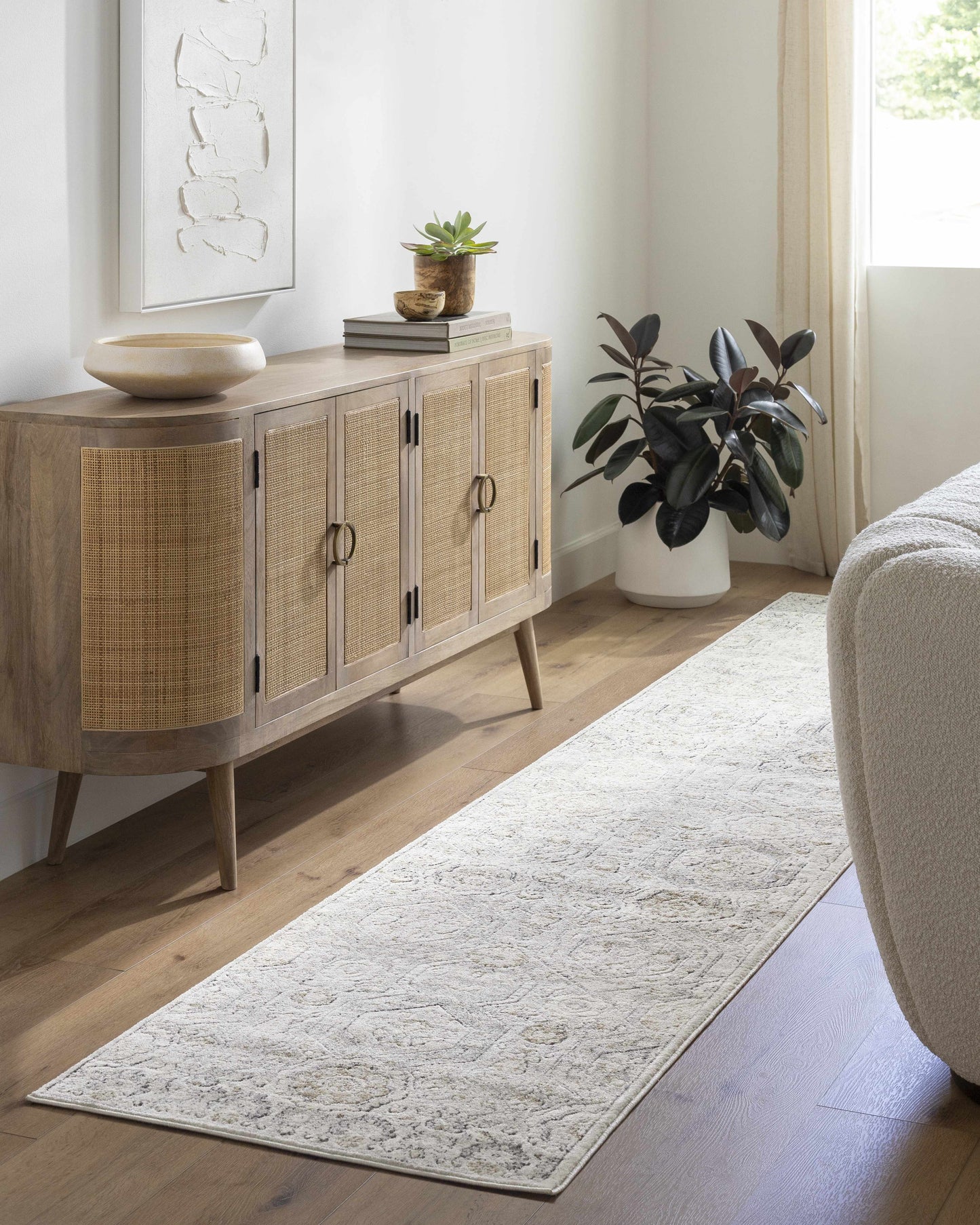 Parkerfield Area Rug Soft Modern Floor Carpet Home Decor Accent
