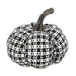 Plaid Pumpkin Decor, For Holiday Halloween Decoration