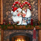 Merry Kissmas! Holiday Door Decor by Jamie Mills-Price - Christmas Decor - 8457514H