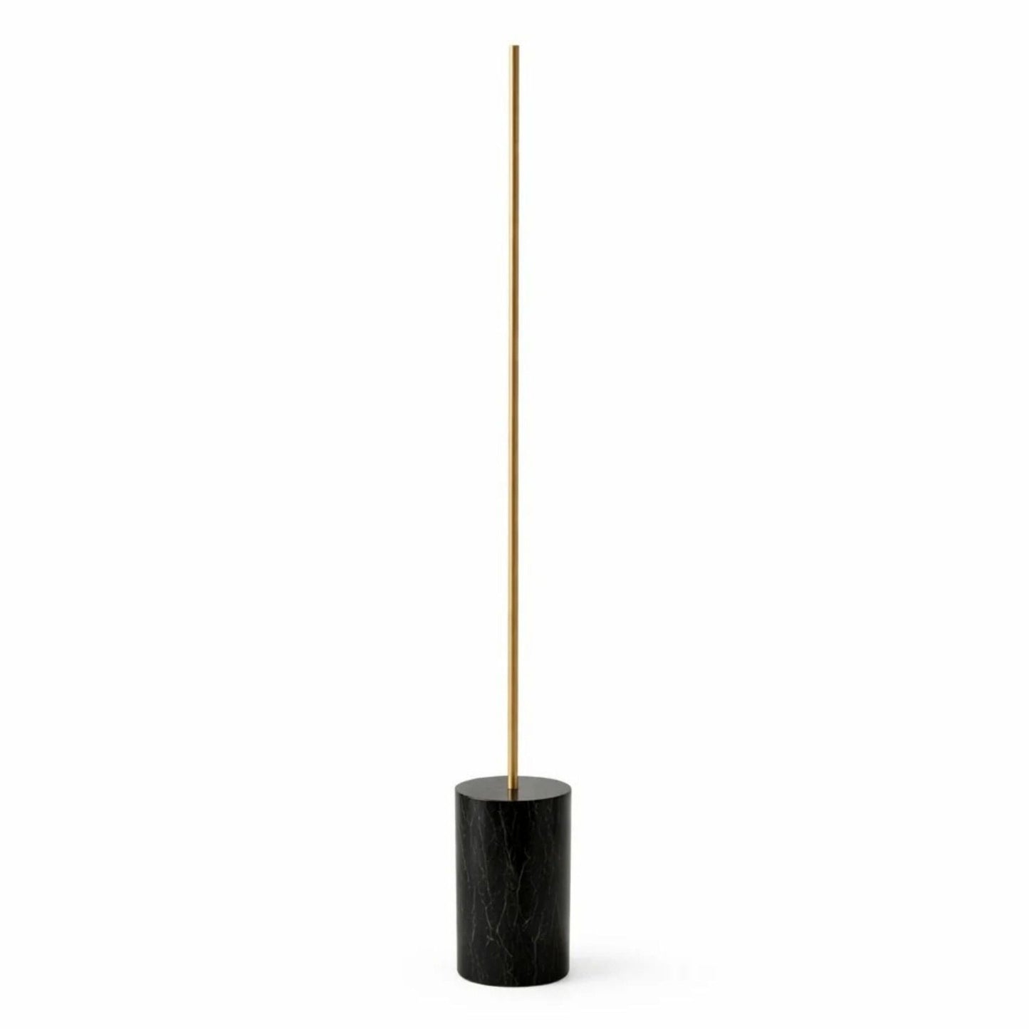 Prism LED Floor Lamp with Gold Marble Base