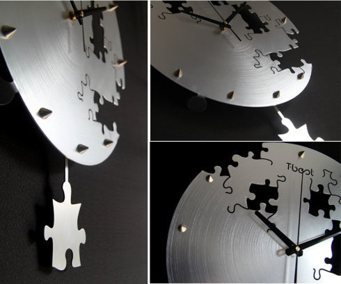 16-Inch Circular Creative Wall Clock Modern Home Decor