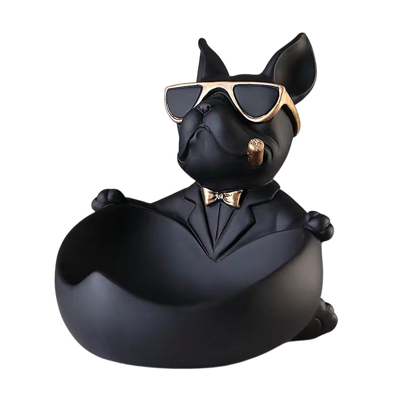 Cute French Bulldog Resin Figurine Table Decoration Home Decor Accent