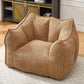 Comfortable Chenille Sofa Chair with Resilient Foam Cushion