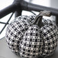 Plaid Pumpkin Decor, For Holiday Halloween Decoration