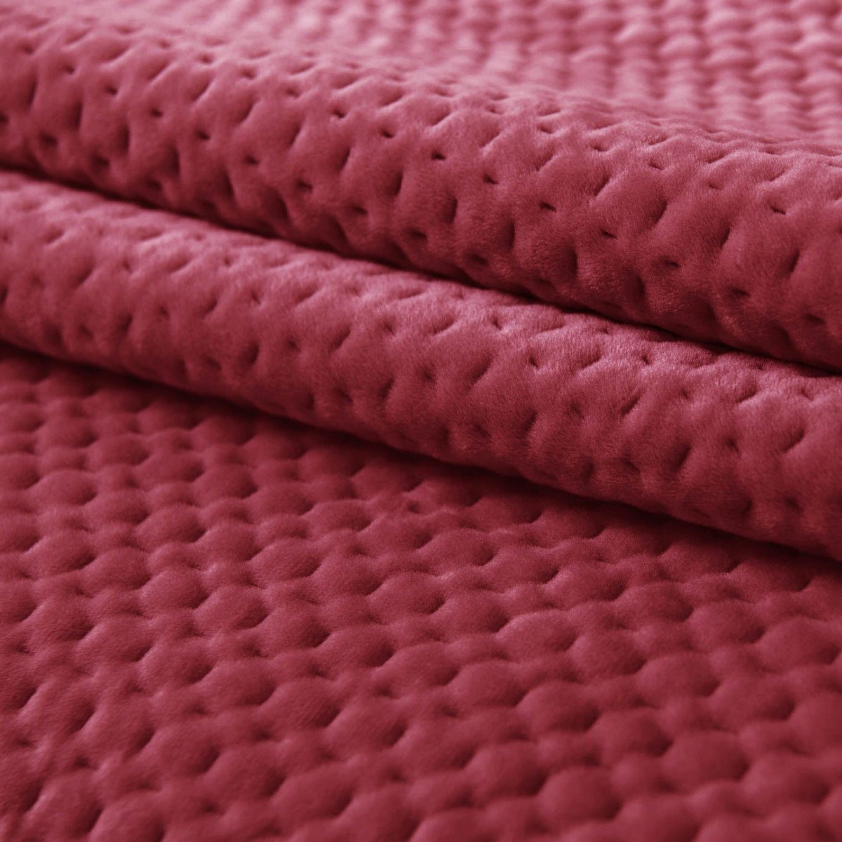 Kasentex Lightweight Velvet Bedspread Set Queen/King - Soft All Season Bedspread Coverlet