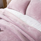 Kasentex Lightweight Velvet Bedspread Set Queen/King - Soft All Season Bedspread Coverlet