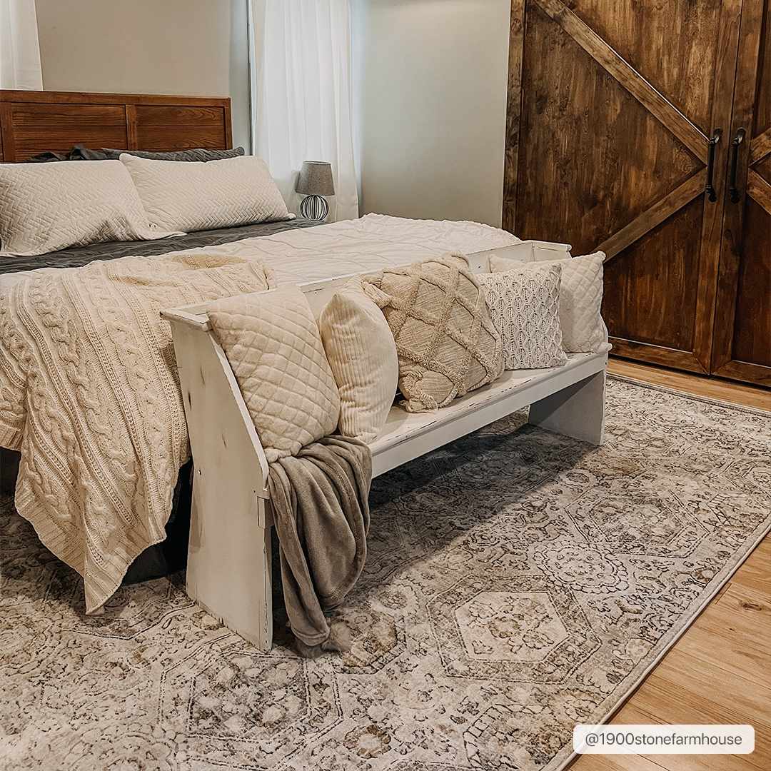 Parkerfield Area Rug Soft Modern Floor Carpet Home Decor Accent