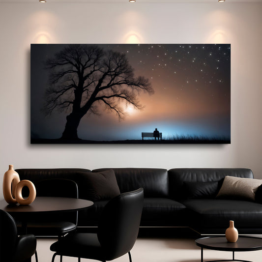Modern Nature Scenery Wall Art for Home Decor