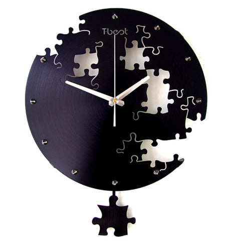 16-Inch Circular Creative Wall Clock Modern Home Decor