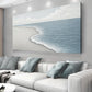 Abstract Beach Shore Wall Art for Home Decor