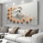 Modern Minimalist Dancing Woman Wall Art Decor