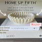 Groove Lotus Leaf Edge Decorative Bowl Retro Home Table Decor