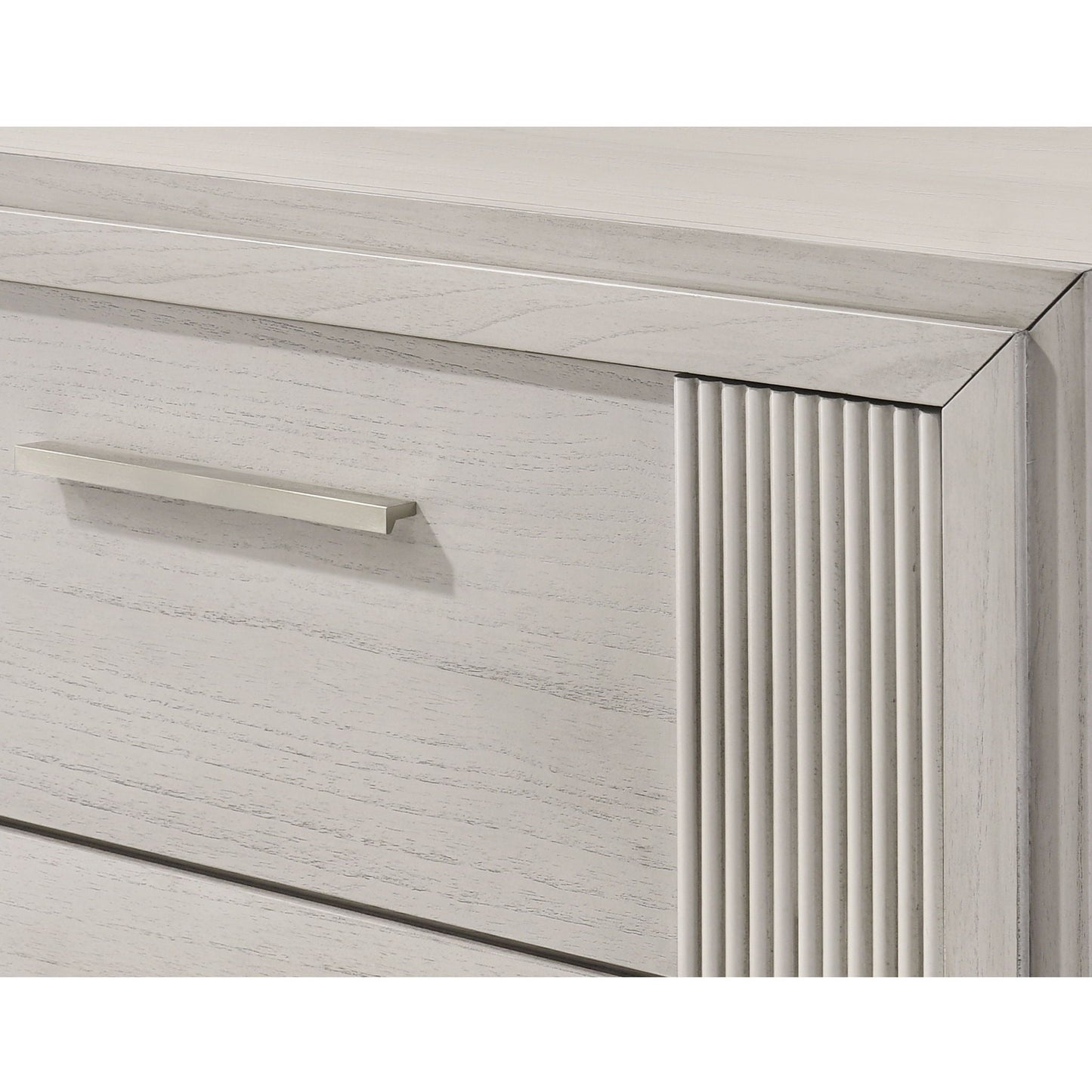 White 4-Drawer Tall Storage Chest for Home Organization