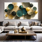 Lotus Leaf Abstract Wall Art for Modern Decor