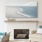 Abstract Beach Shore Wall Art for Home Decor