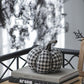 Plaid Pumpkin Decor, For Holiday Halloween Decoration