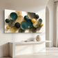 Lotus Leaf Abstract Wall Art for Modern Decor