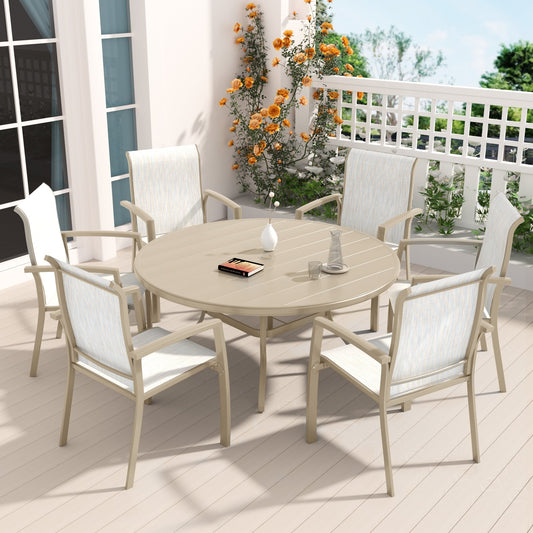 7 Pieces Patio Dining Set 7 Pieces Patio Dining Set