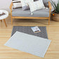 Fennco Styles Woven Classic Diamond Geometric Small Area Rug - Cotton Blend Carpet Indoor Outdoor Floor Mat for Living Room, Entryway, Bedroom and Floor Décor