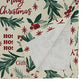 Fennco Styles Holly Christmas Cotton Table Runner