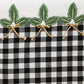 Fennco Styles Buffalo Plaid Holly Table Runner 16" W x 72" L - Classic Plaid Design for Home, Dining Table, Holiday, Christmas Décor, Banquet, Family Gathering and Special Occasion