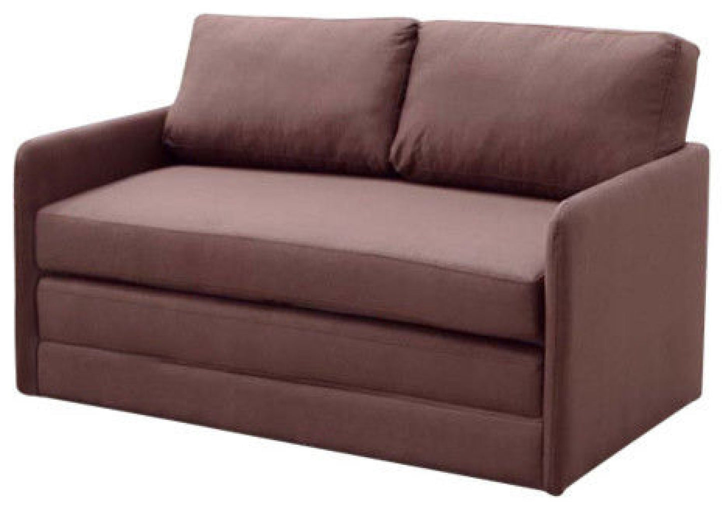Kathy Collection Fabric Upholstered Modern Loveseat Sleeper Sofa