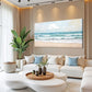 Serene Ocean Wave Coastal Wall Art Decor