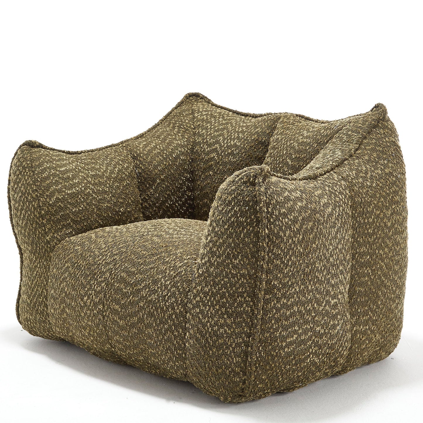 Comfortable Chenille Sofa Chair with Resilient Foam Cushion