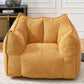 Comfortable Chenille Sofa Chair with Resilient Foam Cushion