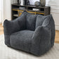 Comfortable Chenille Sofa Chair with Resilient Foam Cushion