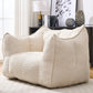 Comfortable Chenille Sofa Chair with Resilient Foam Cushion