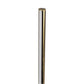 Prism LED Floor Lamp with Gold Marble Base