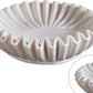 Groove Lotus Leaf Edge Decorative Bowl Retro Home Table Decor