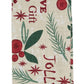 Fennco Styles Holly Christmas Cotton Table Runner