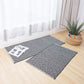 Fennco Styles Woven Classic Diamond Geometric Small Area Rug - Cotton Blend Carpet Indoor Outdoor Floor Mat for Living Room, Entryway, Bedroom and Floor Décor