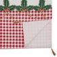 Fennco Styles Buffalo Plaid Holly Table Runner 16" W x 72" L - Classic Plaid Design for Home, Dining Table, Holiday, Christmas Décor, Banquet, Family Gathering and Special Occasion