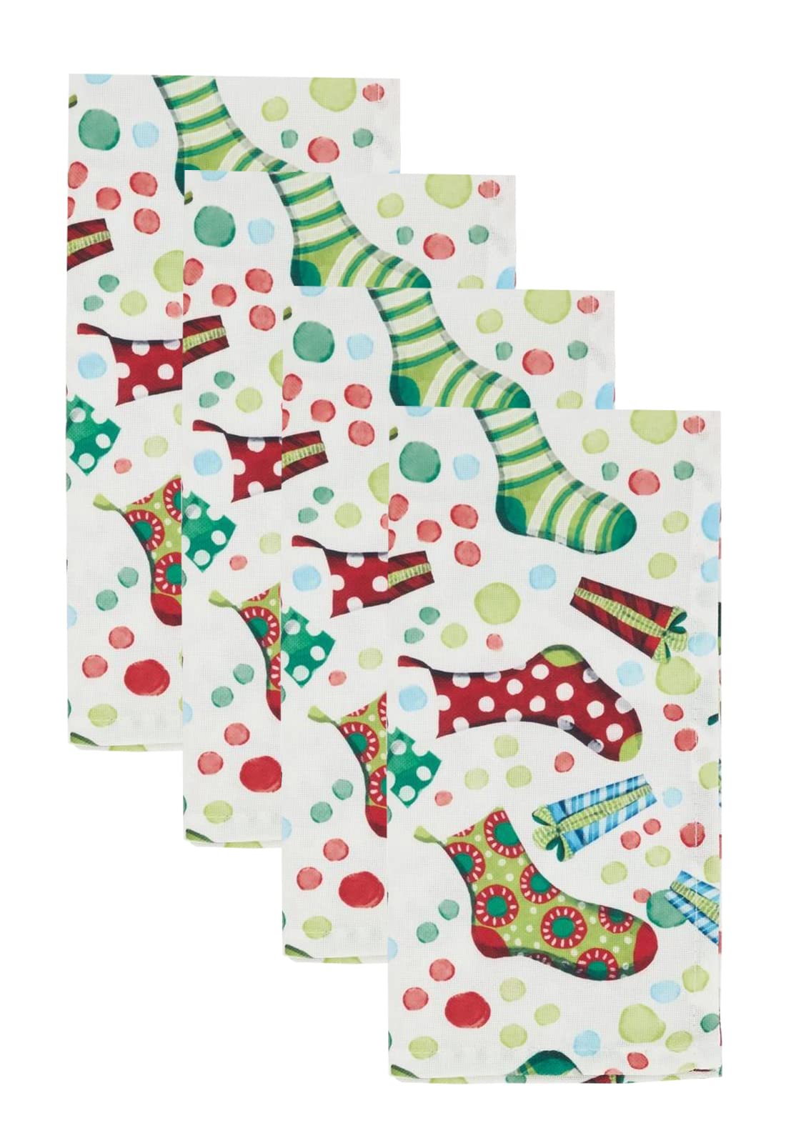 Fennco Styles Christmas Stockings Holiday Tablecloth