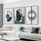 Abstract Geometric Canvas Wall Art for Home Decor