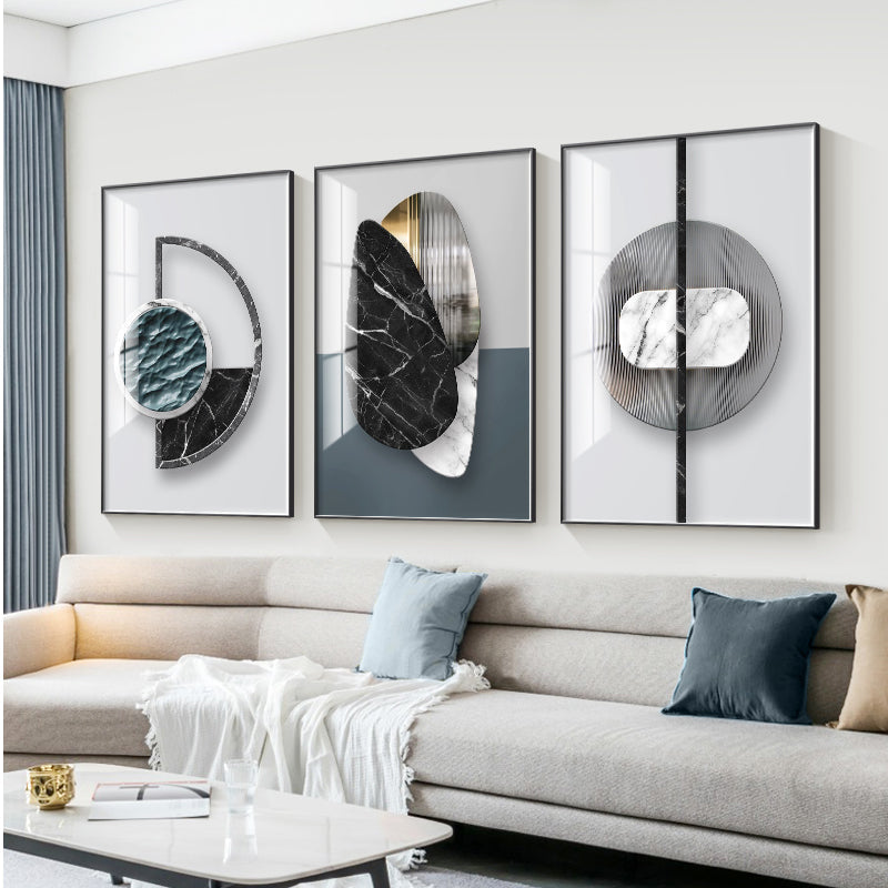 Abstract Geometric Canvas Wall Art for Home Decor