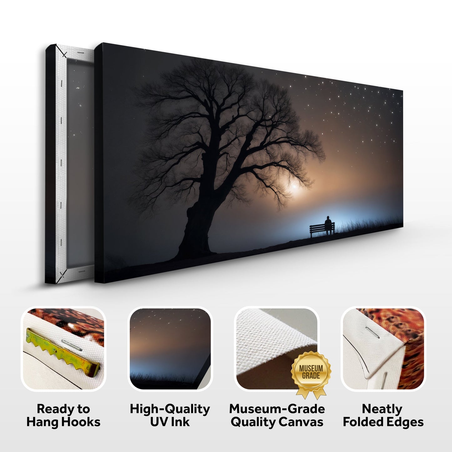 Modern Nature Scenery Wall Art for Home Decor