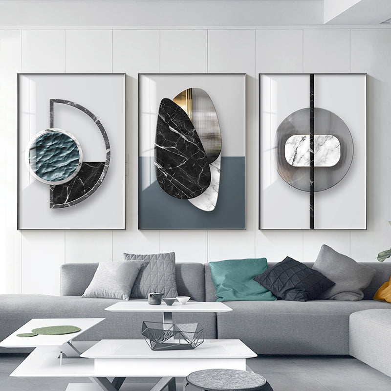 Abstract Geometric Canvas Wall Art for Home Decor