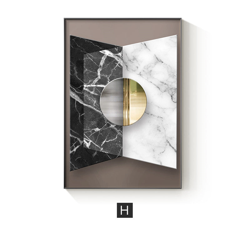 Abstract Geometric Canvas Wall Art for Home Decor