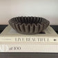Groove Lotus Leaf Edge Decorative Bowl Retro Home Table Decor