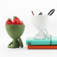 Cartoon Cheek Support Abstract Figurine Creative Desktop Home Decoration