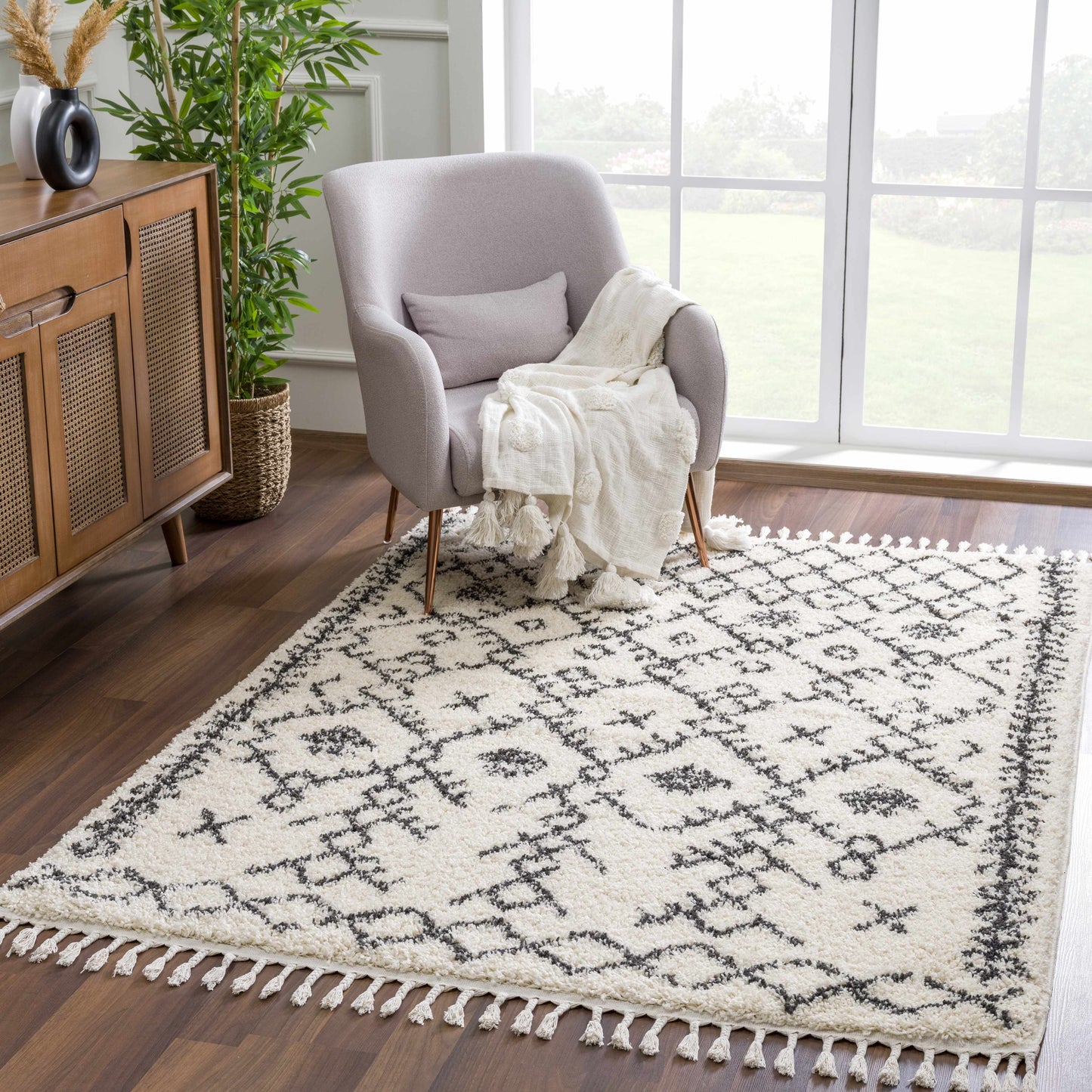 Godalming Plush Area Rug for Cozy Home Interiors