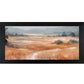 Terracotta Abstract Landscape Wall Art – Full Panoramic Wide Scenic Farmhouse Nature Decor (SB758)